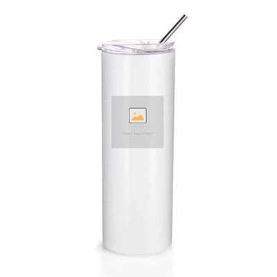 Navidad 20 oz de cerveza delgada tumbler aislado de acero inoxidable tumbler tazas con paja