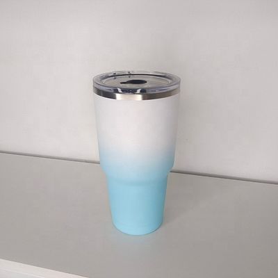 30 oz de acero inoxidable vacío aislado tazas de café de doble pared tumbler tazas con tapas