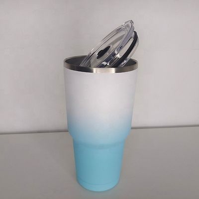 30 oz de acero inoxidable vacío aislado tazas de café de doble pared tumbler tazas con tapas