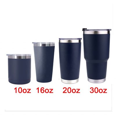 30 oz de acero inoxidable vacío aislado tazas de café de doble pared tumbler tazas con tapas