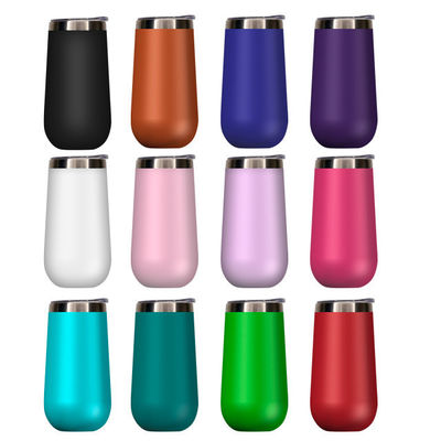 Acero inoxidable 10oz 6oz niños forma de huevo Taza de vacío aislado sublimación tumbler