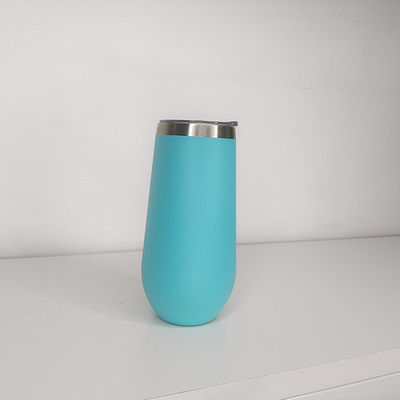 Botellas de vacío Termósidos 10 oz Champagne Tumbler con Impresión de logotipo personalizado