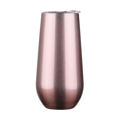 Niños 10oz 6oz forma de huevo copa de vino vacío aislado de acero inoxidable sublimación tumbler