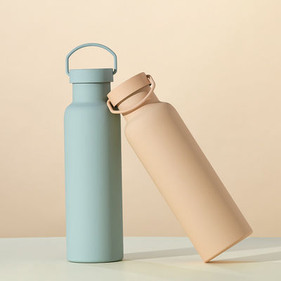 Estilo de diseño clásico Botella de agua aislada de acero inoxidable con mango Eco-friendly