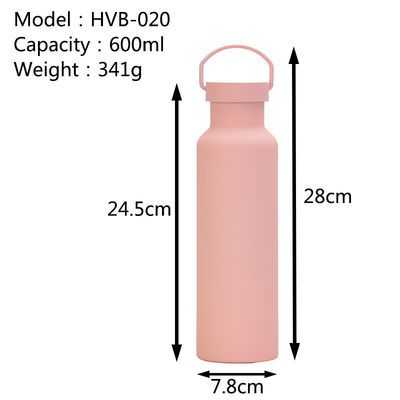 Diseño personalizado Botella de bebida de acero inoxidable aislada al vacío para frasco de boca ancha a granel