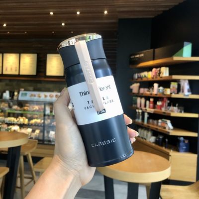 Botella de infusión de té aislada al vacío para conocedores de la hoja de té y el café
