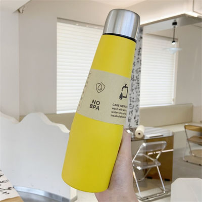 18 OZ botella de agua en forma de cola de acero inoxidable botella térmica estilo de diseño deportivo