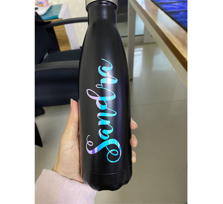 500 ml de botellas de vacío de acero inoxidable en forma de cola para las necesidades de regreso a la escuela