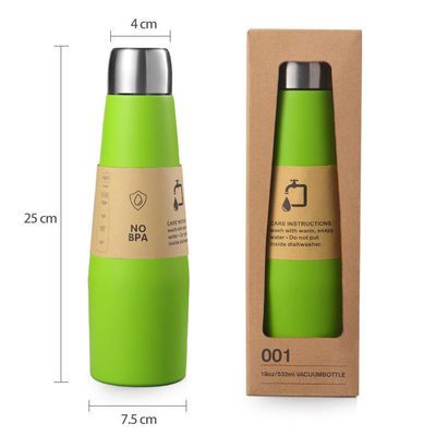 Botellas de vacío Termos de acero inoxidable Botella de café Taza para mantener agua caliente Taza termal 18 oz