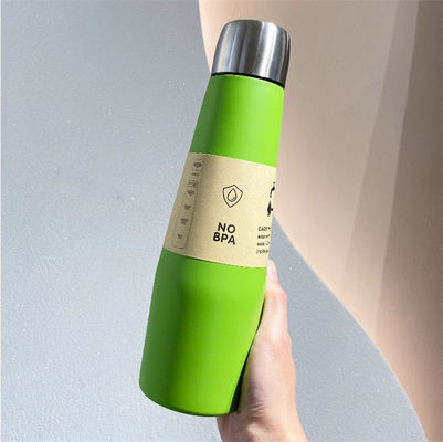Botellas de vacío Termos de acero inoxidable Botella de café Taza para mantener agua caliente Taza termal 18 oz