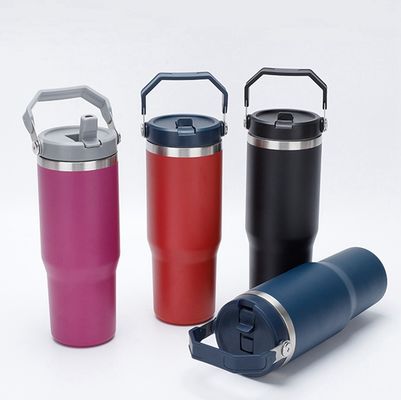 Diseño minimalista 30 oz de vacío aislado botella de agua deportiva para todas las personas aplicables
