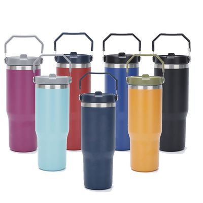 Diseño minimalista 30 oz de vacío aislado botella de agua deportiva para todas las personas aplicables
