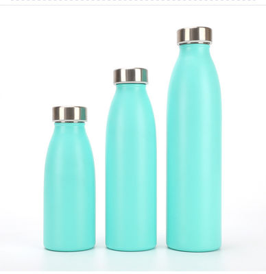 Botellas de vacío Termosas 500 ml Botella de agua de acero inoxidable de doble pared ecológica