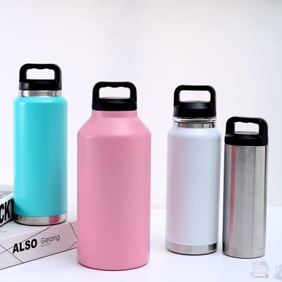 Perfecto para todos los entusiastas del aire libre 18/8 Botella de agua aislada de acero inoxidable Yetys
