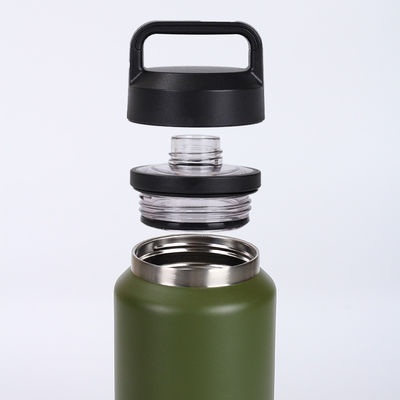 Perfecto para todos los entusiastas del aire libre 18/8 Botella de agua aislada de acero inoxidable Yetys