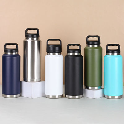 Perfecto para todos los entusiastas del aire libre 18/8 Botella de agua aislada de acero inoxidable Yetys