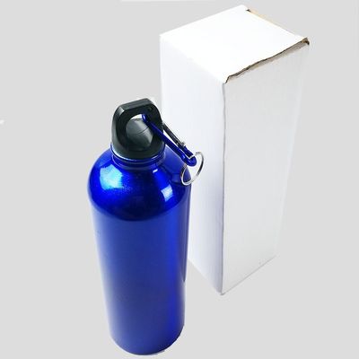 Botella de agua para bicicleta de montaña con carabinero y agua hirviendo aplicable en aleación de aluminio