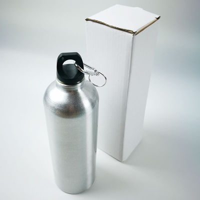 Botella de agua para bicicleta de montaña con carabinero y agua hirviendo aplicable en aleación de aluminio