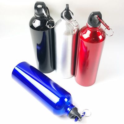 Botella de agua para bicicleta de montaña con carabinero y agua hirviendo aplicable en aleación de aluminio