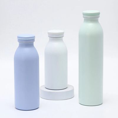 Botella de leche aislada de acero inoxidable para acampar y actividades al aire libre