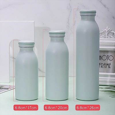 Botella deportiva de acero inoxidable aislada de doble pared de 350 ml/600 ml con logotipo personalizado